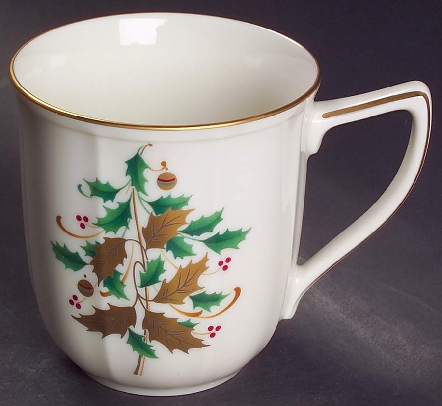 Imperial Gold Holiday Mug by Noritake-1