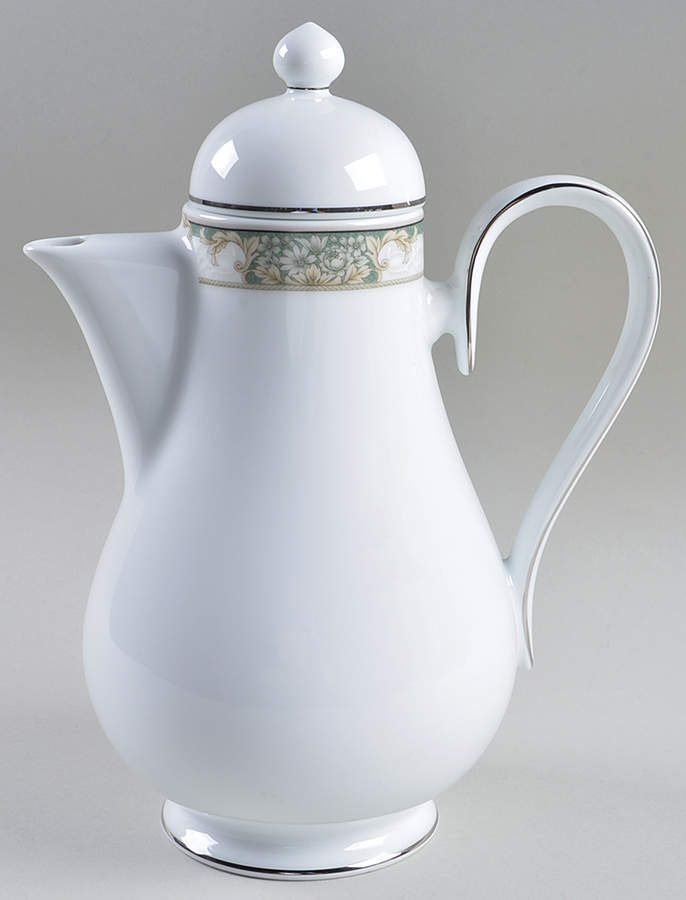 Imperial Jade Coffee Pot & Lid by Noritake-1