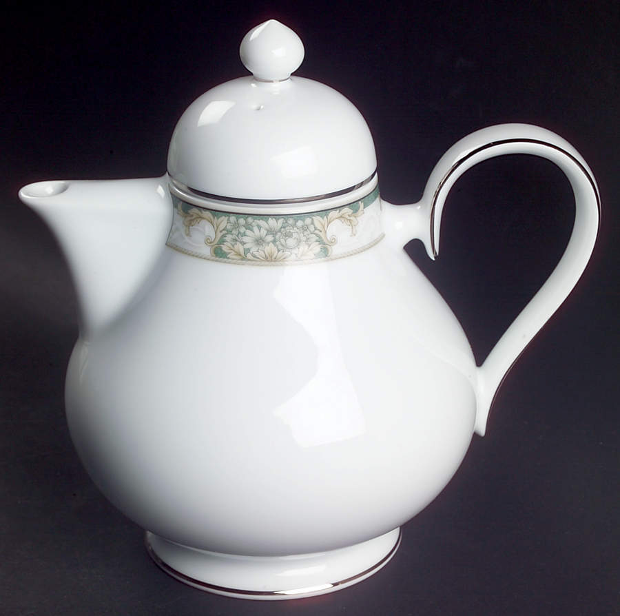 Imperial Jade Teapot & Lid by Noritake-1
