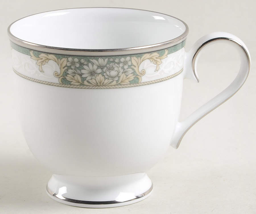 Imperial Jade Footed Cup by Noritake-1