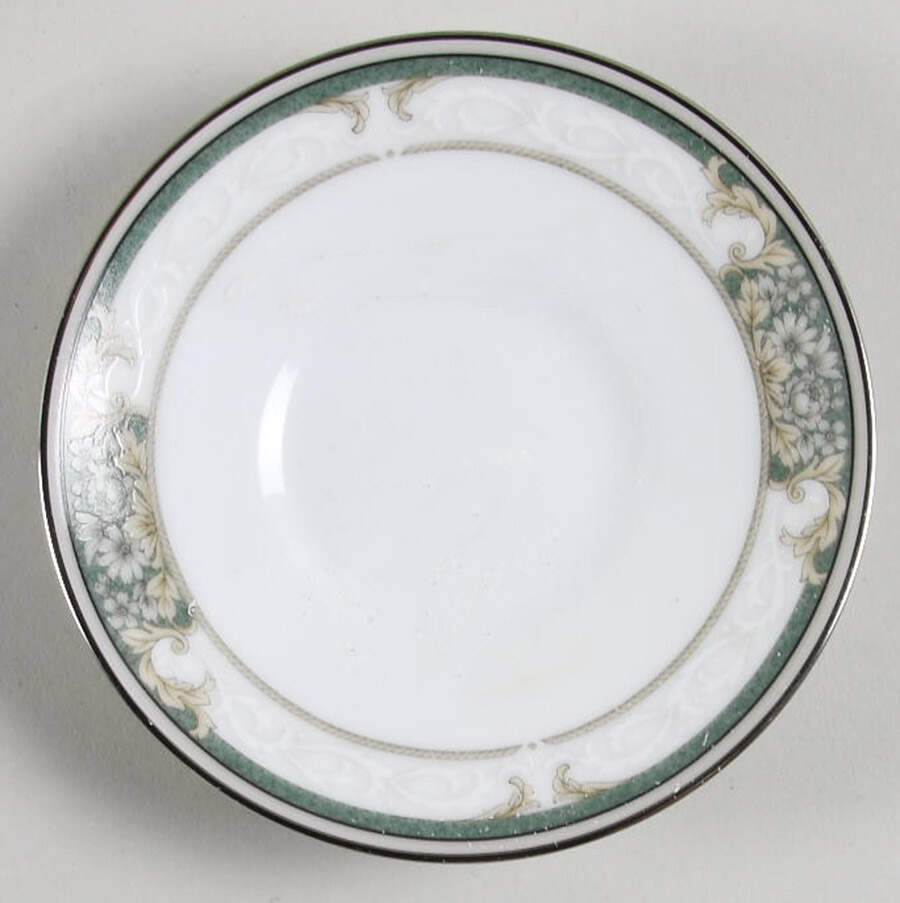 Imperial Jade Saucer for Demitasse Cup by Noritake-1