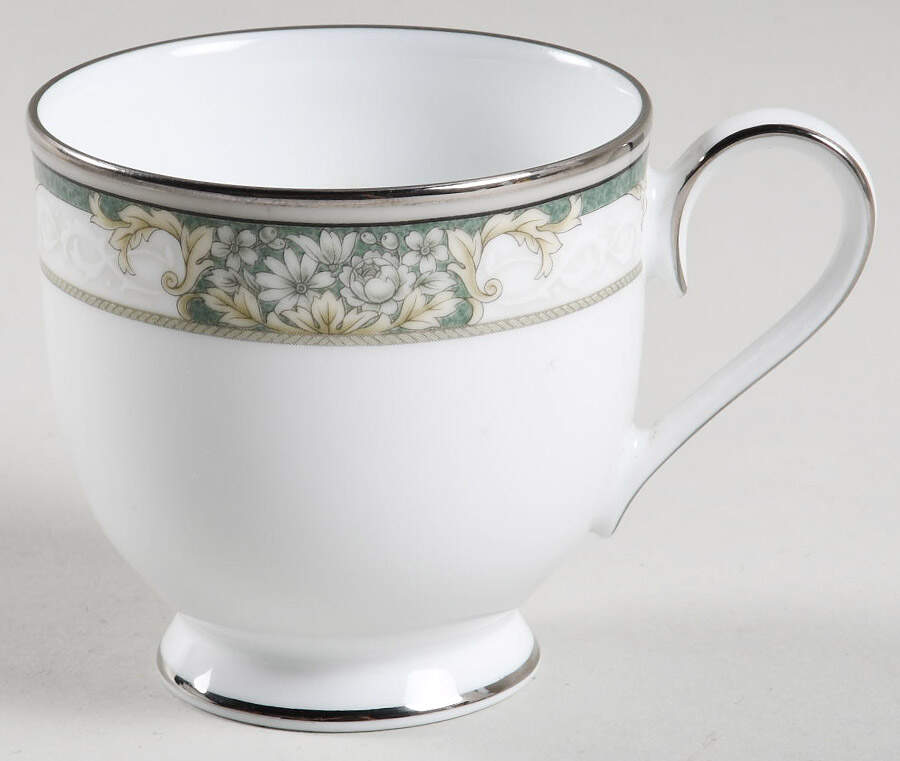 Imperial Jade Footed Demitasse Cup by Noritake-1