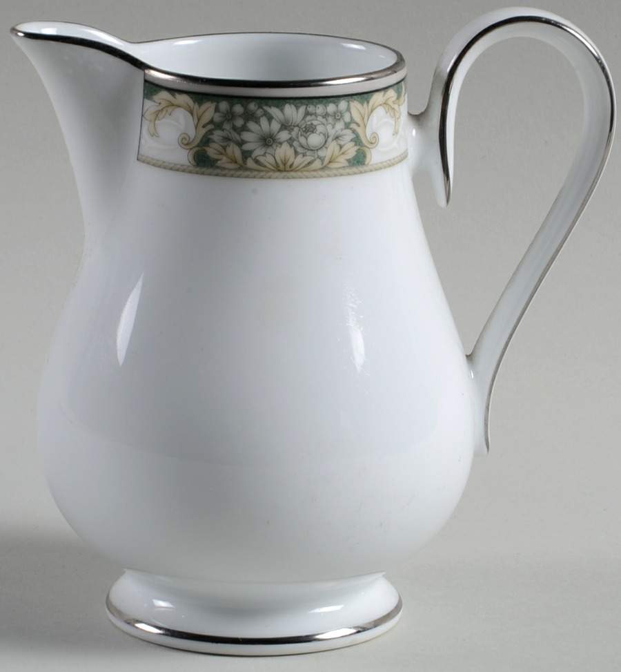 Imperial Jade Creamer by Noritake-1