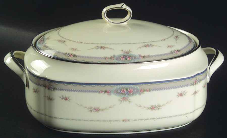 Impetuous Oval Covered Vegetable by Noritake-1