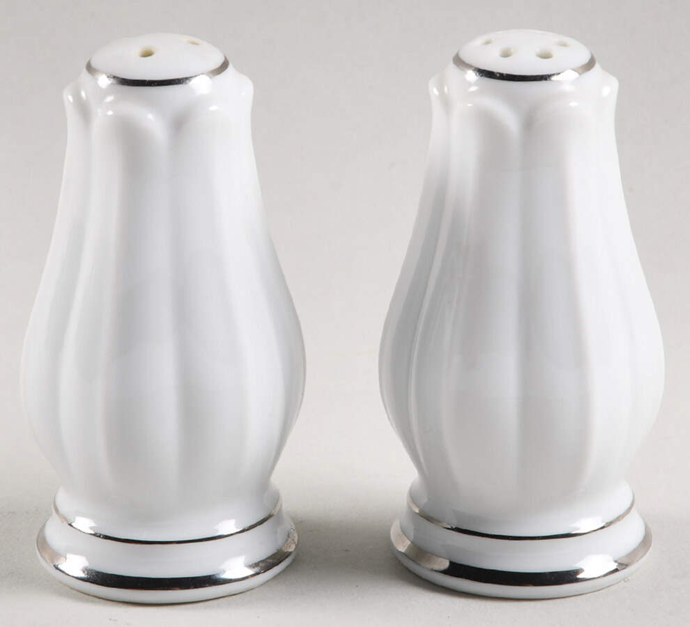 Imperial Platinum Salt & Pepper Set by Noritake-1
