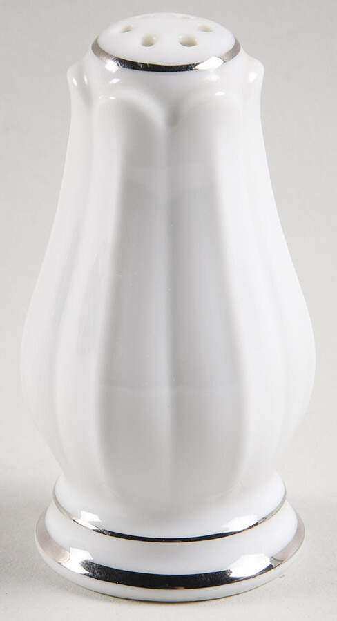 Imperial Platinum Pepper Shaker by Noritake-1