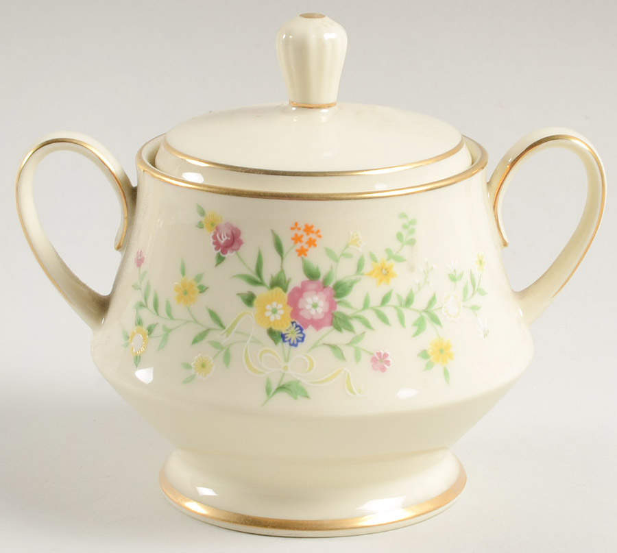 Impression Sugar Bowl & Lid by Noritake-1