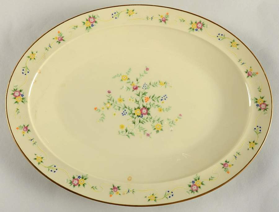 Impression 16" Oval Serving Platter by Noritake-1