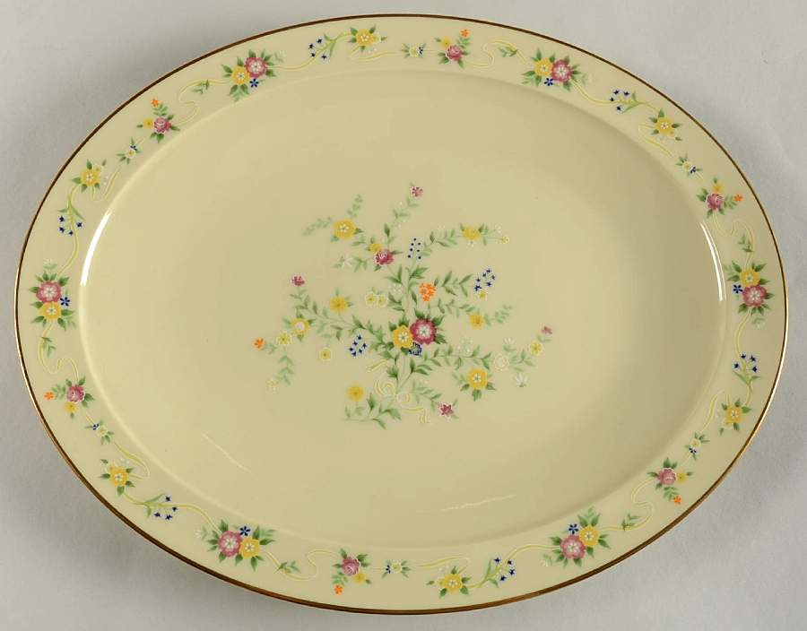 Impression 13" Oval Serving Platter by Noritake-1