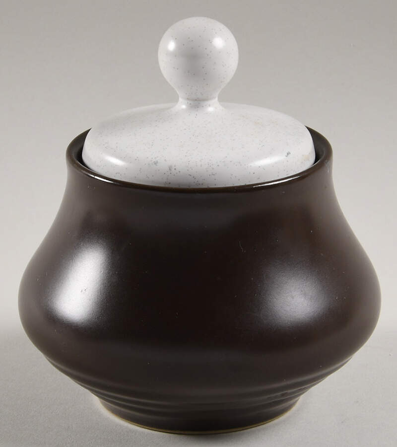Inca Sugar Bowl & Lid by Noritake-1