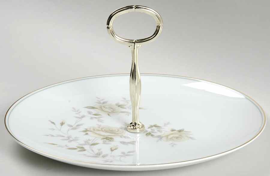 Ingrid Round Serving Plate with Handle (DP) by Noritake-1