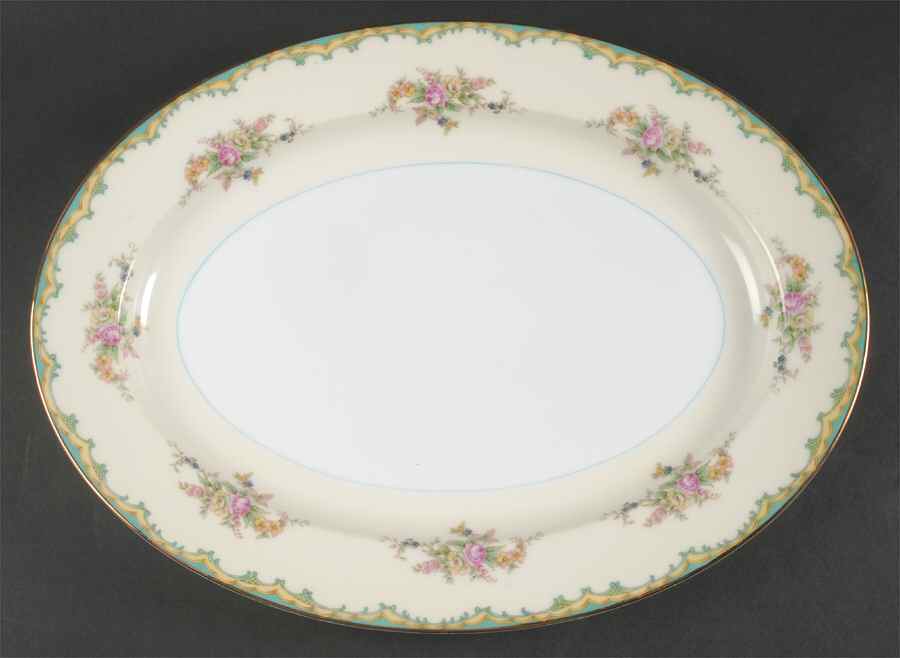 Ingram 16" Oval Serving Platter by Noritake-1