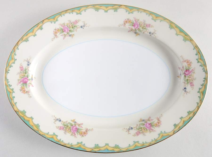 Ingram 11" Oval Serving Platter by Noritake-1