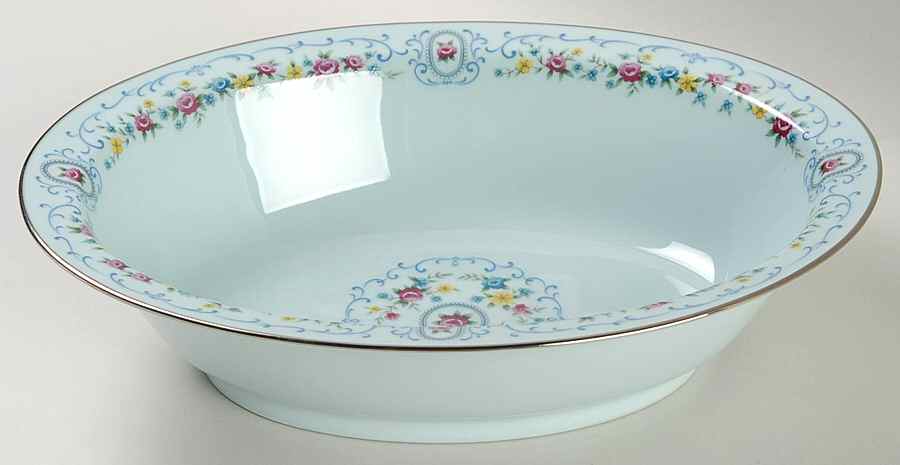Innocence 10" Oval Vegetable Bowl by Noritake-1