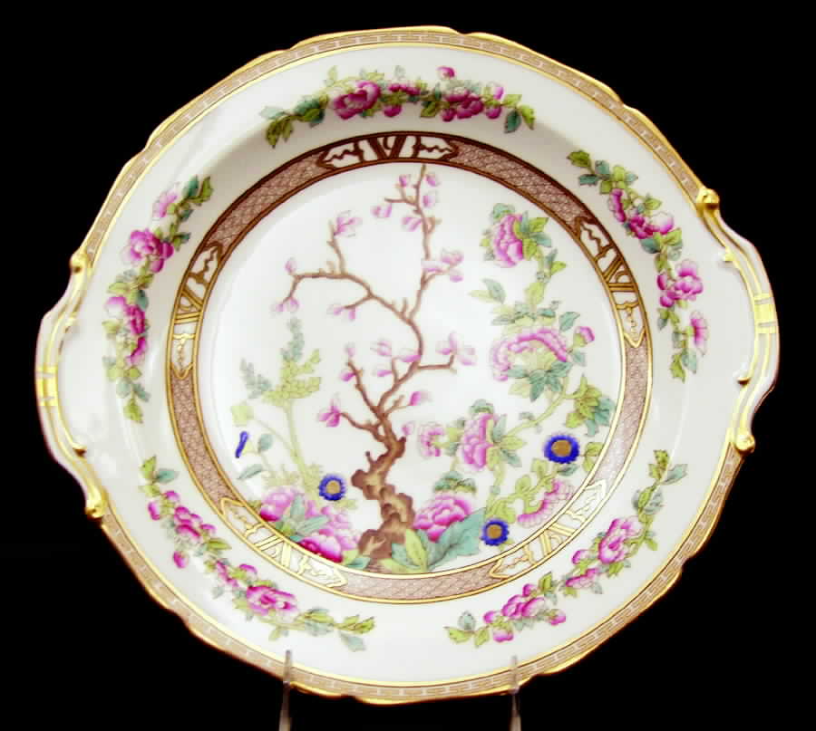 Indian Tree Handled Chop Plate (Round Platter) by Noritake-1