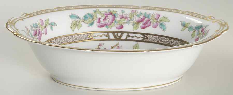 Indian Tree 9" Oval Vegetable Bowl by Noritake-1