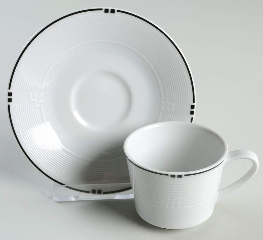 Integrity Flat Demitasse Cup & Saucer Set by Noritake-1