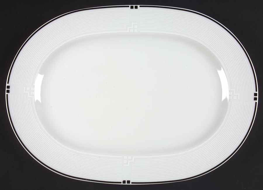 Integrity 14" Oval Serving Platter by Noritake-1