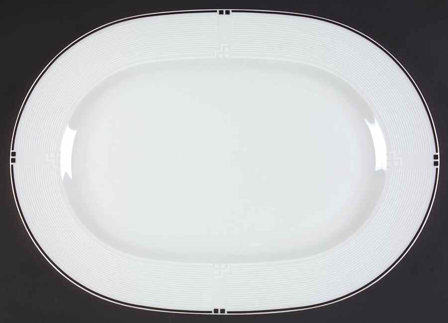 Integrity 16" Oval Serving Platter by Noritake-1