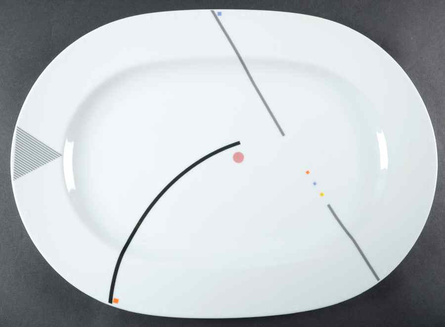 Intuition 16" Oval Serving Platter by Noritake-1