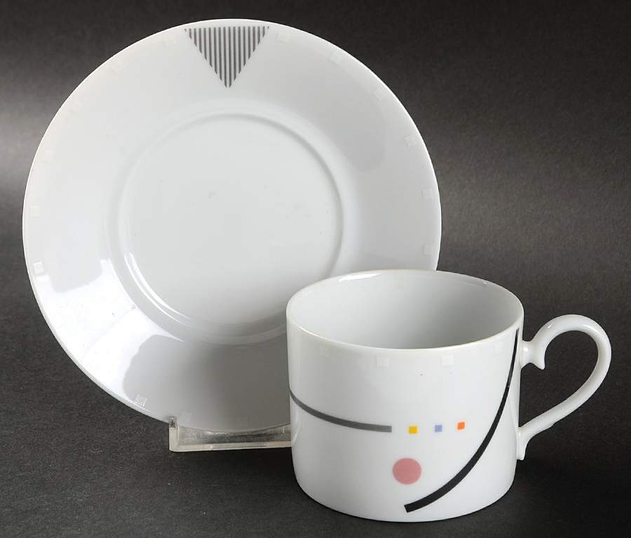 Intuition Flat Cup & Saucer Set by Noritake-1