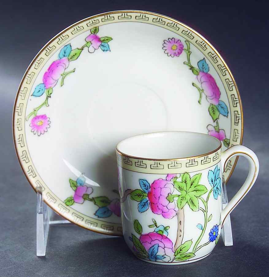 Inwood Flat Demitasse Cup & Saucer Set by Noritake-1