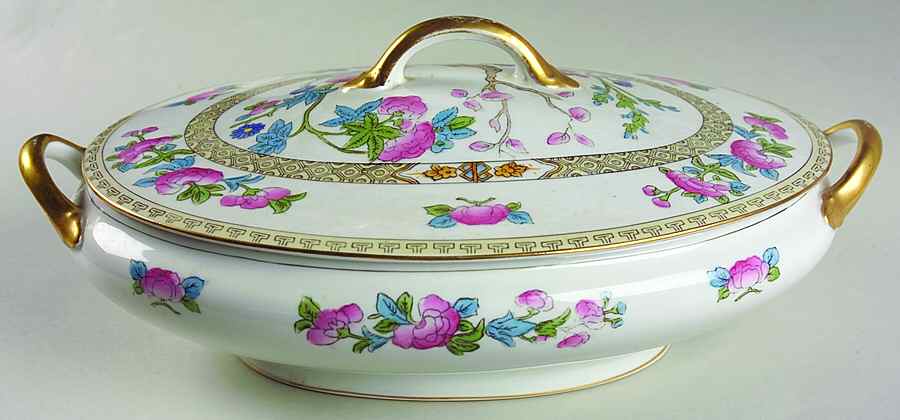 Inwood Oval Covered Vegetable by Noritake-1