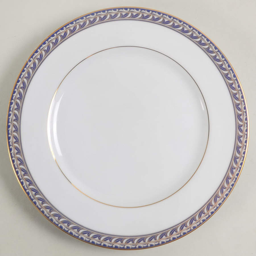 Indigo Waltz Salad Plate by Noritake-1