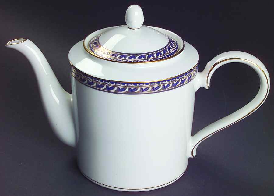 Indigo Waltz Teapot & Lid by Noritake-1