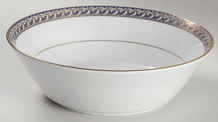 Indigo Waltz 8" Round Vegetable Bowl by Noritake-1