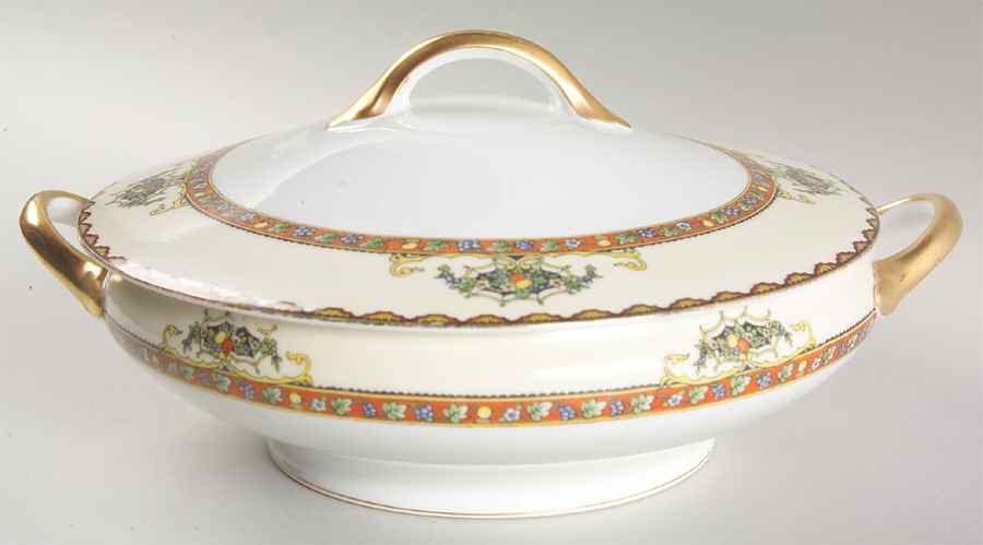 Iona Round Covered Vegetable by Noritake-1