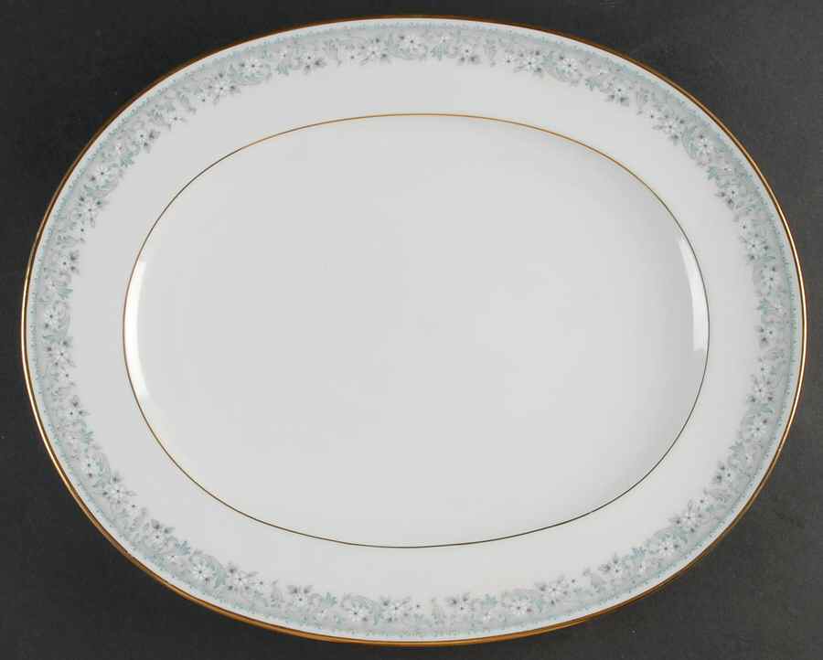 Iona 15" Oval Serving Platter by Noritake-1