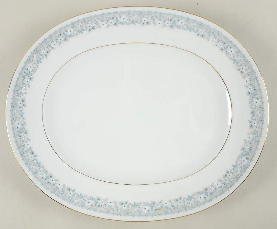 Iona 13" Oval Serving Platter by Noritake-1