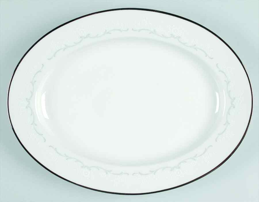 Irene 11" Oval Serving Platter by Noritake-1