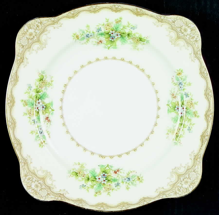 Iris Square Salad Plate by Noritake-1