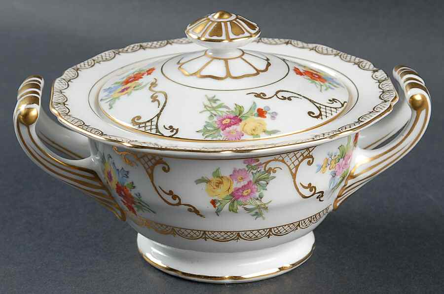 Irvington Sugar Bowl & Lid by Noritake-1