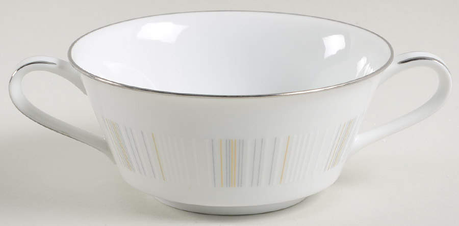 Isabella Flat Cream Soup Bowl by Noritake-1