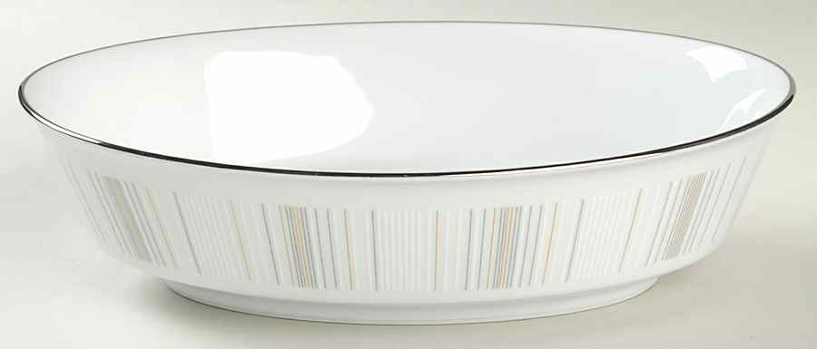 Isabella 9" Oval Vegetable Bowl by Noritake-1