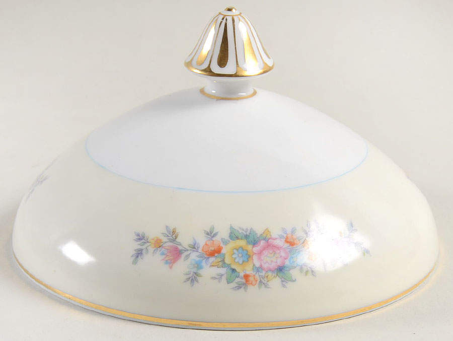 Ivanhoe Lid for Round Butter by Noritake-1