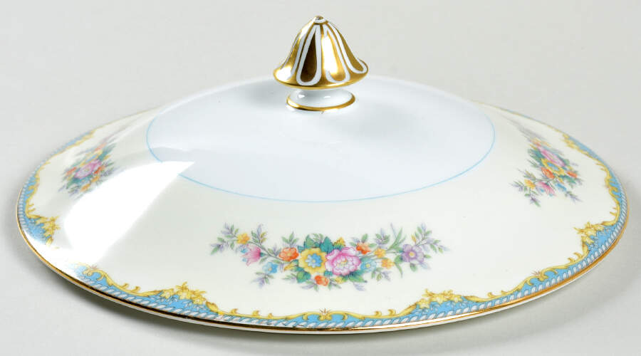 Ivanhoe Lid for Round Vegetable by Noritake-1