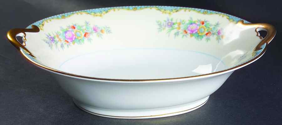 Ivanhoe 9" Oval Vegetable Bowl by Noritake-1