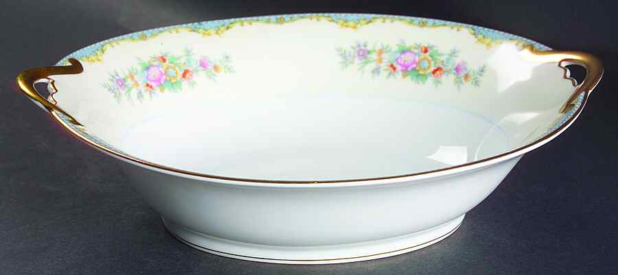 Ivanhoe 10" Oval Vegetable Bowl by Noritake-1