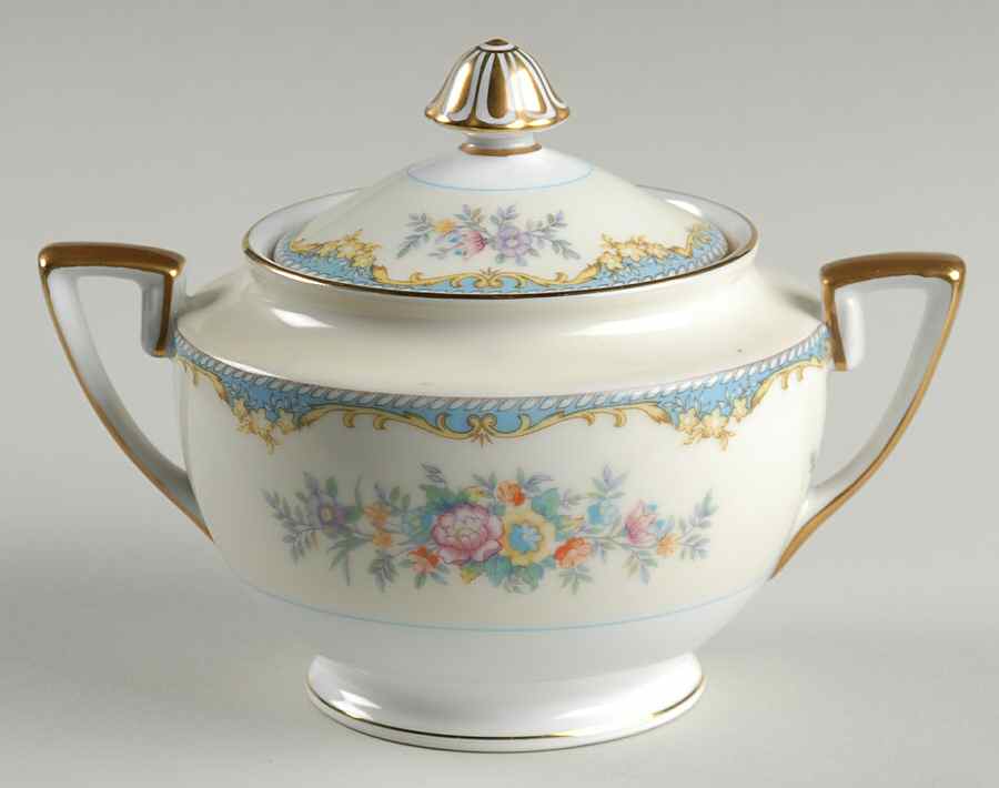 Ivanhoe Sugar Bowl & Lid by Noritake-1