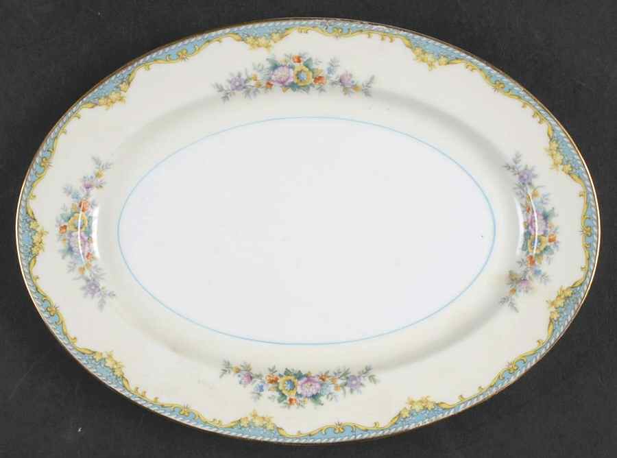 Ivanhoe 10" Oval Serving Platter by Noritake-1