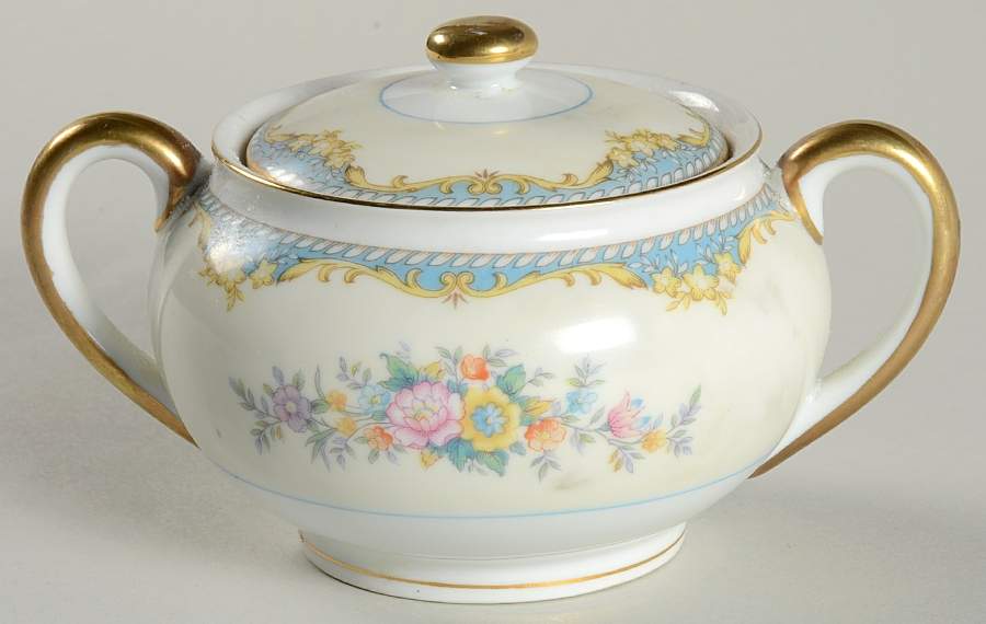 Ivanhoe Sugar Bowl & Lid by Noritake-1