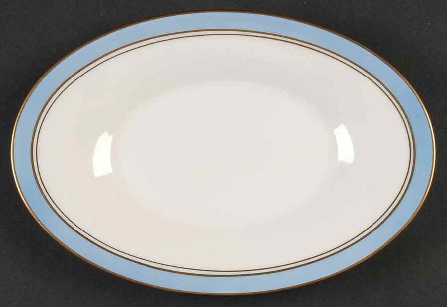 Ivory & Azure Relish/Butter Tray by Noritake-1