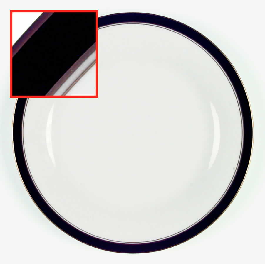 Ivory & Ebony Dinner Plate by Noritake-1