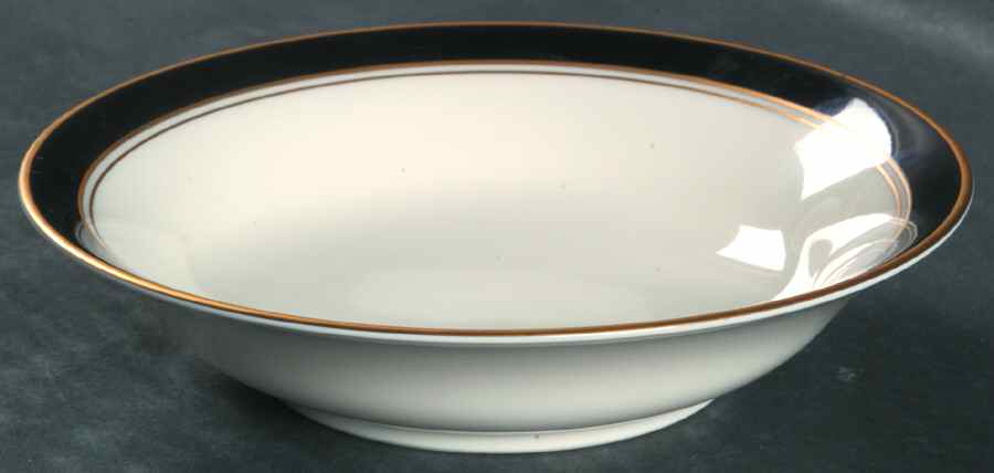 Ivory & Ebony Coupe Soup Bowl by Noritake-1