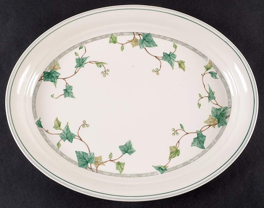 Ivy Lane 14" Oval Serving Platter by Noritake-1