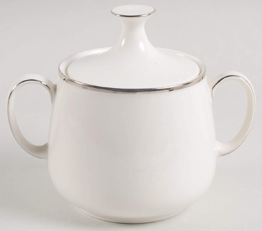 Ivonne Sugar Bowl & Lid by Noritake-1